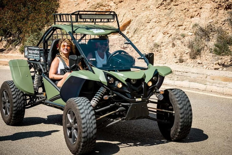 Mallorca: On Road Buggy Tour + Panorama View + Snorkeling - The return route through quiet countryside