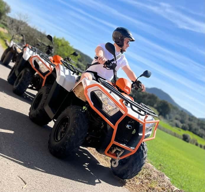 Mallorca: Quad Bike Tour, Snorkeling, and Cliff Jumping - From Palma roads to Mallorca’s back country