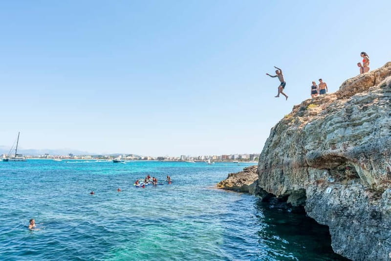Mallorca: Quad Bike Tour, Snorkeling, and Cliff Jumping - Cliff jumping from 6 to 10 meters