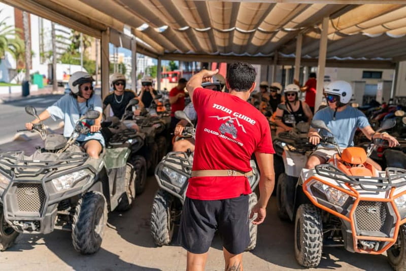 Mallorca: Quad Bike Tour, Snorkeling, and Cliff Jumping - Driving rules that can stop you at the start