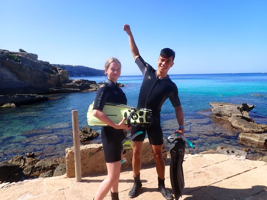 Mallorca: Snorkeling in a Beautiful Nature Reserve - Learning to breathe through a snorkel