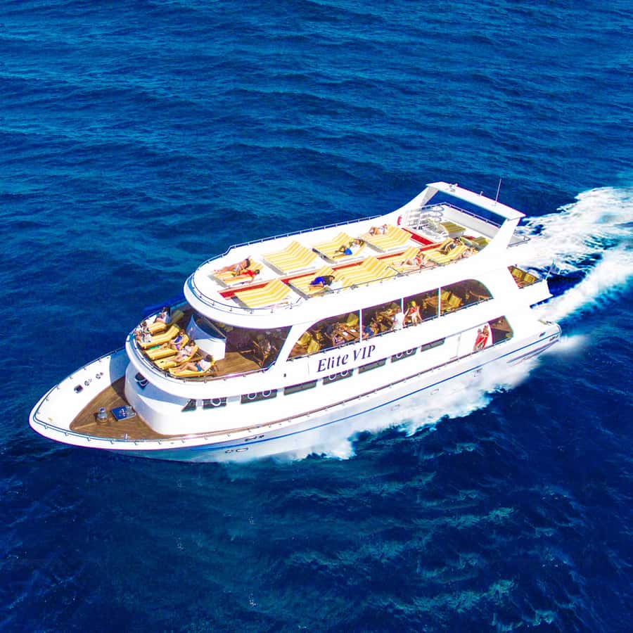 Marsa Alam: Elite vip Turtle bay snorkeling with BBQ Lunch - A four-floor boat from Port Ghalib