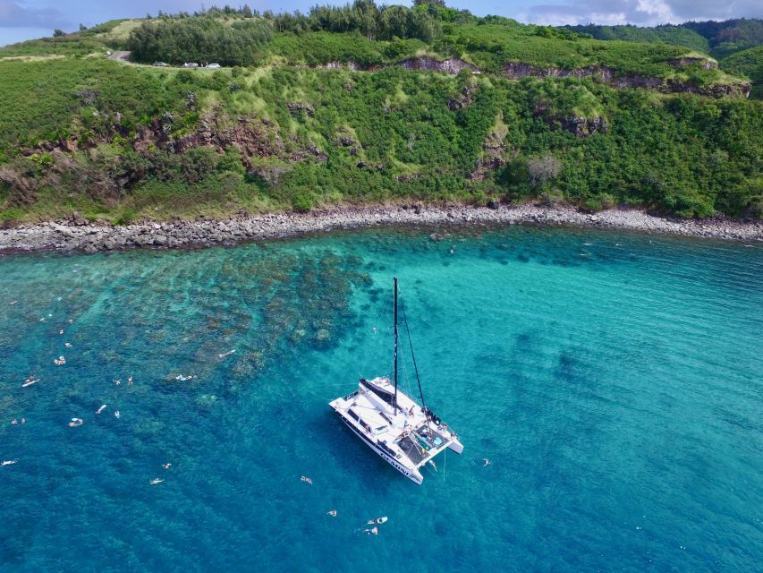Maui: Snorkeling and Sailing Adventure with Buffet Lunch - Sailing, dolphins, and winter whales