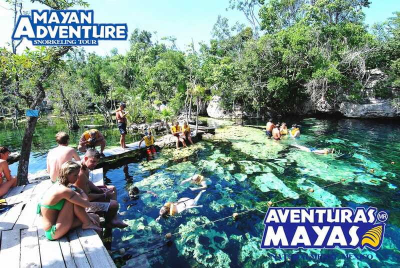 Mayan Adventure - 3 different snorkeling sites in one day! - Hotel pickup and the small-van setup
