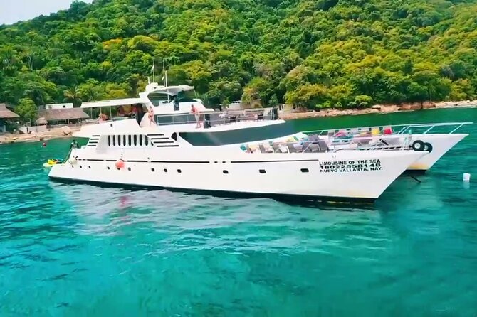 Mega Yacht ALL INCLUSIVE Yelapa Waterfall & Snorkeling Adventure - What the $117.60 price really covers