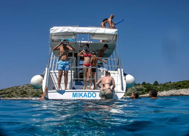 Mikado Kornati Excursion with snorkeling and hiking stops - What the $101 price really includes