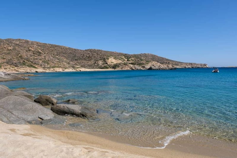 Milopotas: Best Beaches Boat Cruise with Snorkeling - Pikri Nero: a quiet first swim