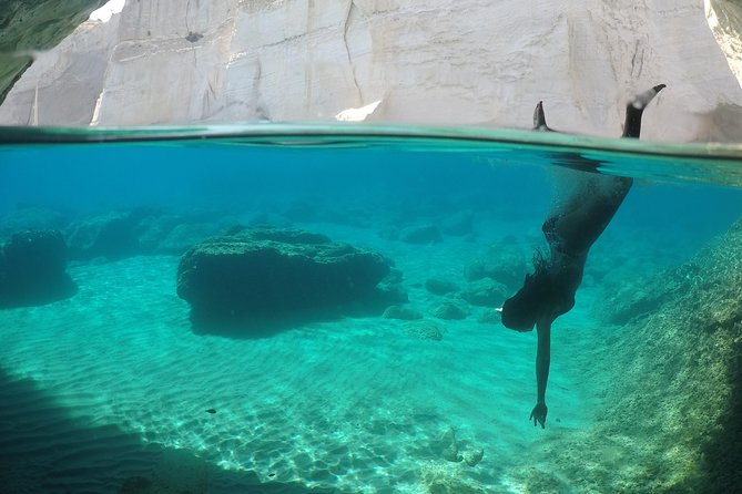 Milos Small-Group Full-Day Cruise with Snorkelling and Lunch - Kleftiko is the main event