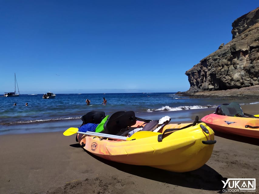 Mogán: Guided Kayak to Caves and Snorkeling Tour - What the $77 price really covers