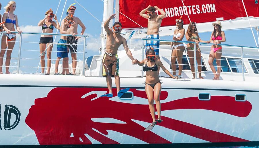 Montego Bay: Reggae Family Catamaran Cruise with Snorkeling - Pickup, clothing, and what to pack