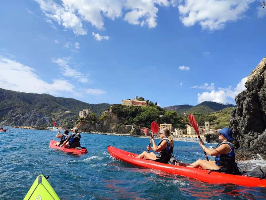 Monterosso al Mare: Monterosso Kayak and Snorkeling Tour - Weather, safety, and flexibility