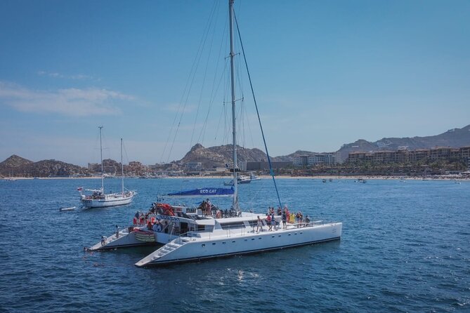 Multimillion Yacht Cabo Cruise Sunset or Snorkel Optional PICKUP! - Food, drinks, and the real price