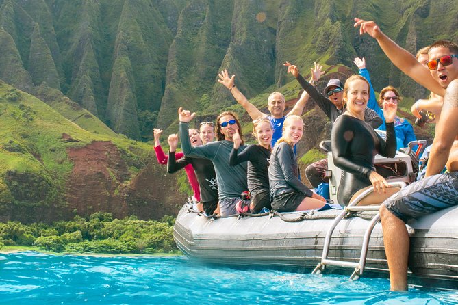 Na Pali Coast Half-Day Raft and Snorkel Adventure - What the $217.42 price really buys