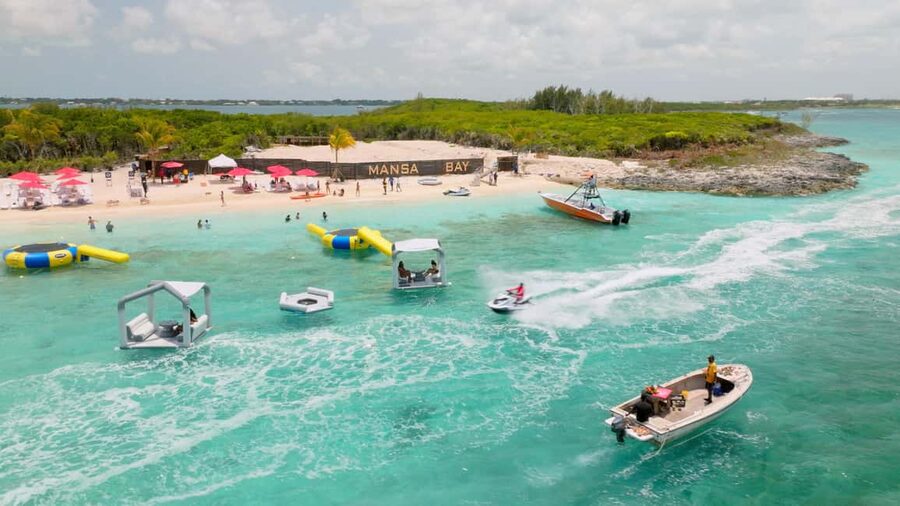 Nassau: Swimming Pigs, Snorkeling, Lunch, & Beach Boat Tour - The return route past Nassau’s landmarks