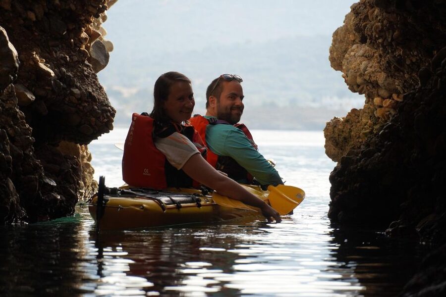 Naxos: Moutsouna Caves Sea Kayak Tour, Snorkeling & Picnic - The homemade picnic is part of the value