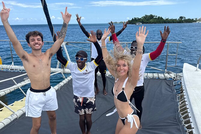 NEGRIL CATAMARAN CRUISE Sunset Ricks Cafe Adults only ALL HOTELS - The catamaran ride along Seven Mile Beach