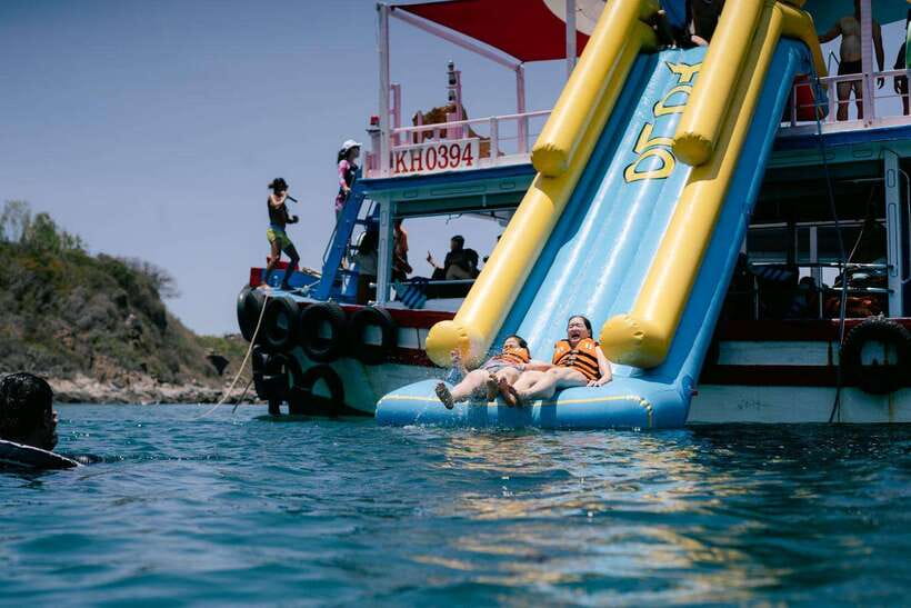 Nha Trang: Coral Reef Snorkeling, Mud Bath & Floating Bar - Hon Tam Merperle and the mud bath finish