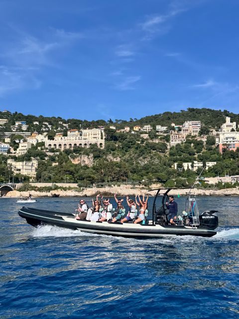 Nice: Mala Caves, Villefranche & Snorkeling Boat Tour - A speedy view of the Riviera from Port Lympia