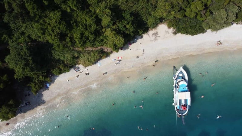 Northeast Corfu Coastal: Swim, Snorkel with lunch & drinks - From Corfu Port toward Vidos Island