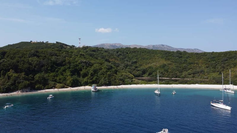 Northeast Corfu Coastal: Swim, Snorkel with lunch & drinks - Kapareli Island and the return with Greek music