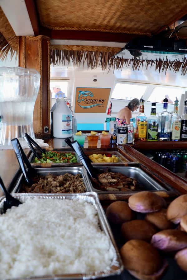 Oahu: Snorkeling & Dolphin Watch Cruise w/ Luau Style Buffet - What the $171 Price Includes