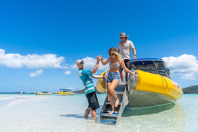 Ocean Rafting: Whitehaven Beach, Snorkelling & Hill Inlet Lookout - Snorkeling at fringing reefs