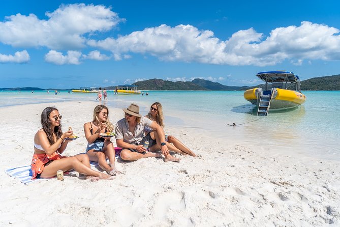 Ocean Rafting: Whitehaven Beach, Snorkelling & Hill Inlet Lookout - How weather changes the day