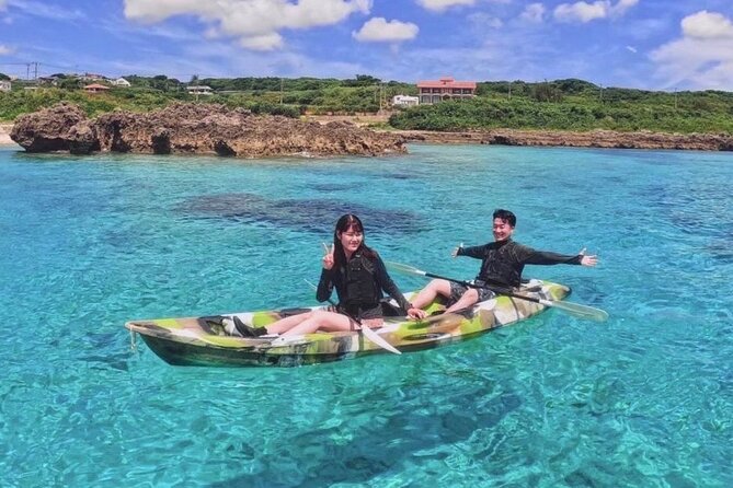 Okinawa Miyako Beach SUP or Canoe and sea turtle Snorkeling - Snorkeling with coral, fish, and sea turtles