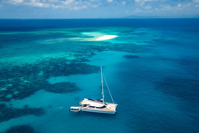 Outer Reef Mackay Cay Sail & Snorkel Adventure from Port Douglas - Sailing north from Port Douglas to Mackay Cay