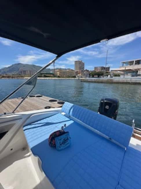 Palermo: Mondello Boat Tour con snack e snorkeling - Leaving from the Trapezoidal Pier