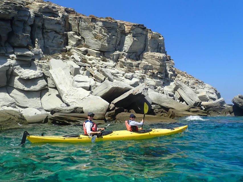 Paros: Sea Kayak Trip with Snorkeling and Snack or Picnic - Who should book this Paros kayak trip?