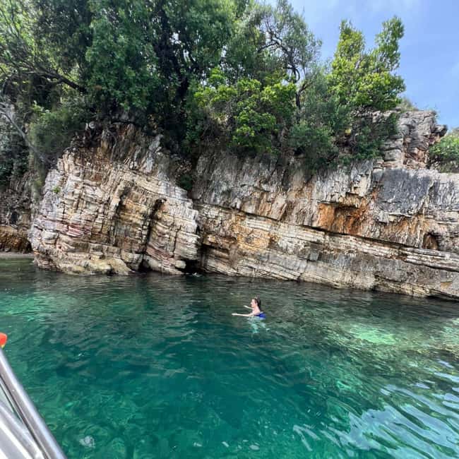 Pelagic Boat Tour7 destinations:drink+Snorkel+Umbrella️ - Why this boat trip works for a Saranda beach day