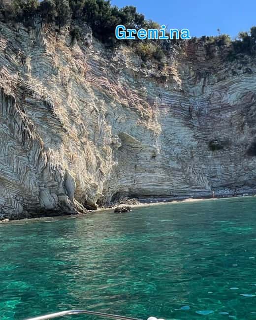 Pelagic Boat Tour7 destinations:drink+Snorkel+Umbrella️ - Kefali Cape and Kakome’s dramatic coastline