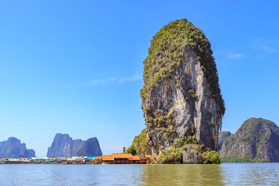 Phang Nga Bay: James Bond Island Kayak and Snorkeling Tour - Hong Island and the first close views