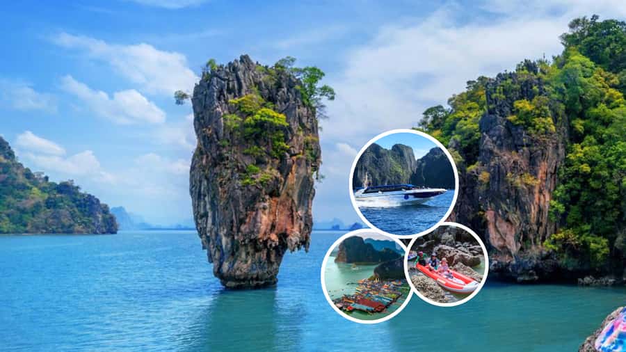 Phang Nga Bay: James Bond Island Kayak and Snorkeling Tour - James Bond Island and the famous limestone pinnacle