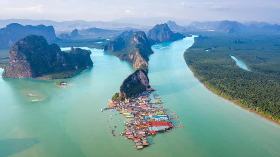 Phang Nga Bay: James Bond Island Kayak and Snorkeling Tour - Leaving Phuket by boat