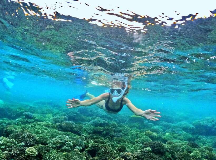 Phu Quoc Small-group Snorkeling to the Coral Jungle Reef - The quiet final beach and sunset drink