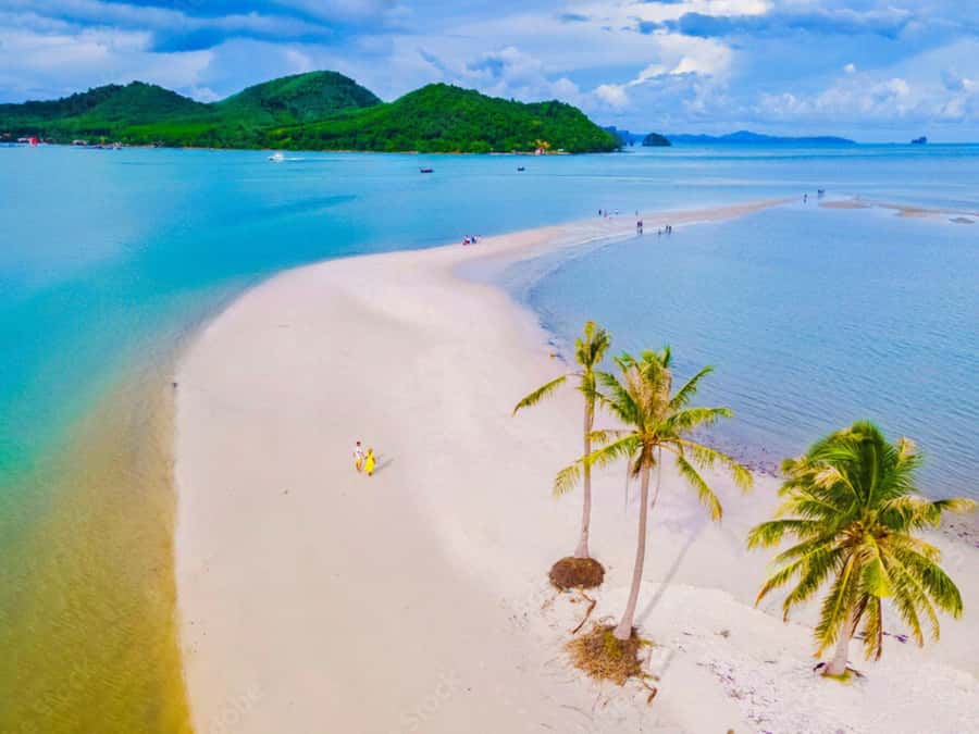 Phuket: 4 Islands Krabi Adventure & Snorkeling Day Tour - Hong Island Lagoon and the viewpoint