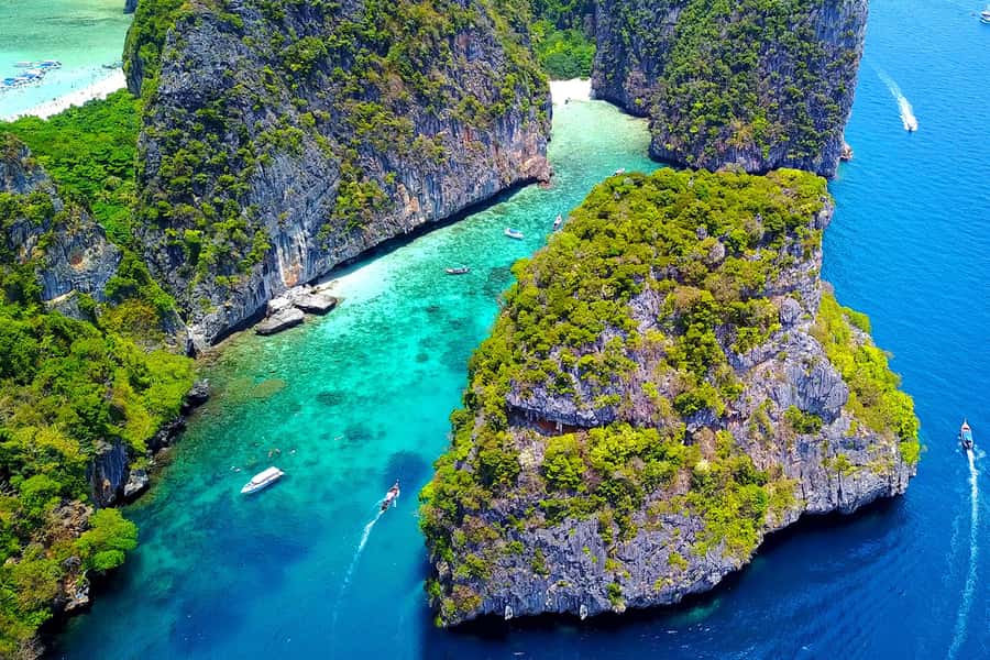 Phuket/Khao Lak: Snorkeling Trip to Phi Phi & Bamboo Islands - Camel Rock and Monkey Beach
