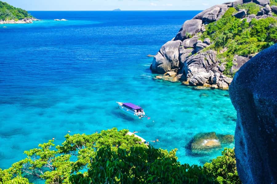 Phuket/Khao Lak: Speedboat Snorkel Tour to Similan Islands - Koh Miang: white sand, blue water, and a gentle start