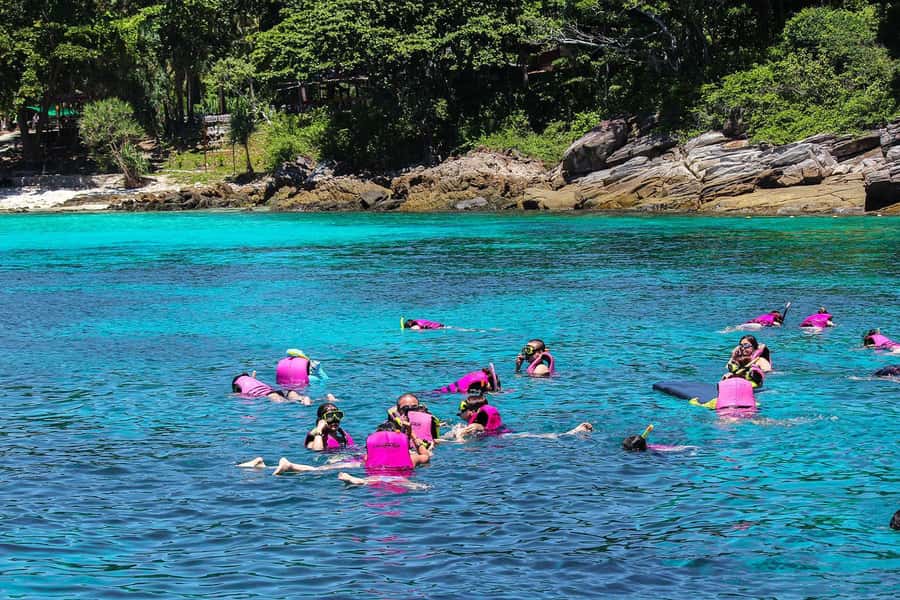 Phuket: Maiton, Coral, and Racha Island Snorkeling Trip - The guide and group pace