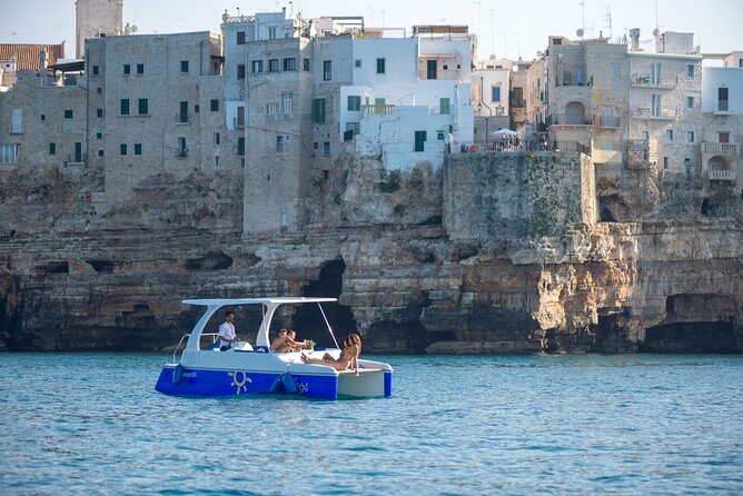 Polignano a Mare Eco Boat Tour with Snorkeling Mar y Sol - The view from Santo Stefano