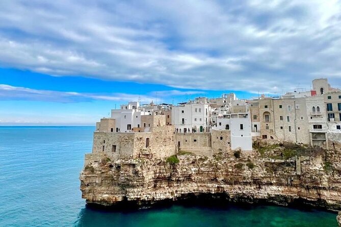 Polignano a Mare luxury boat tour, aperitif, diving and snorkeling - The San Vito Starting Point