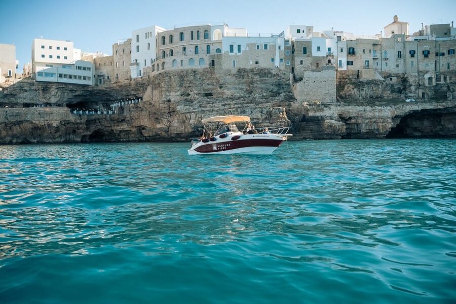 Polignano Sea Caves: Boat Tour with Snorkeling & Aperitif - Hidden stops and the return to San Vito
