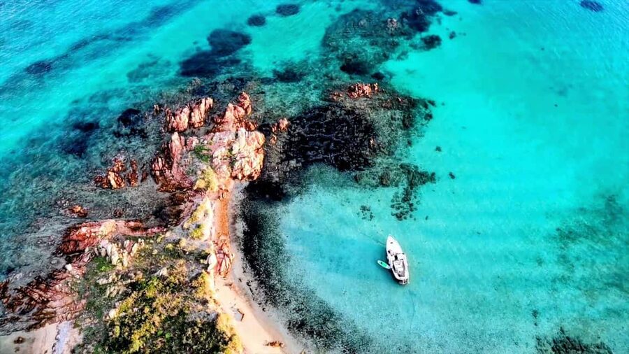 Porto San Paolo: Tavolara and Molara, Tour + Aperitif and Snorkeling - Molara’s Natural Pools and clear water
