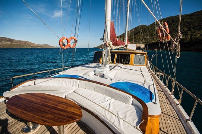 Private Boat Experience in Bodrum Coast with Snorkeling and Coves - Swimming and snorkeling in the Aegean