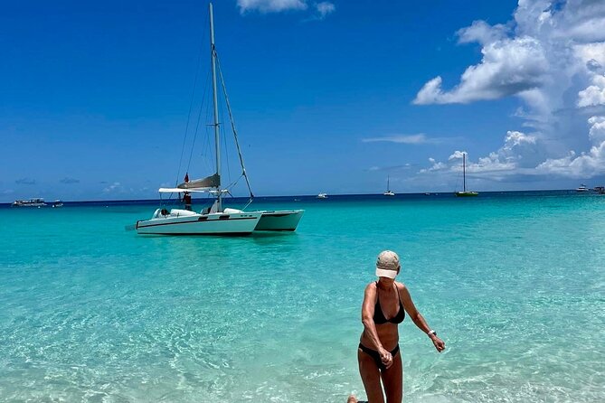 Private catamaran sail & snorkel - A slower west-coast finish