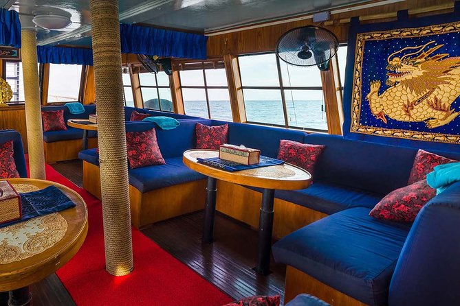 Private Full-Day Red Dragon Yacht for Snorkeling Koh Tan & Visit Pink Dolphin - Food, service, and comfort onboard