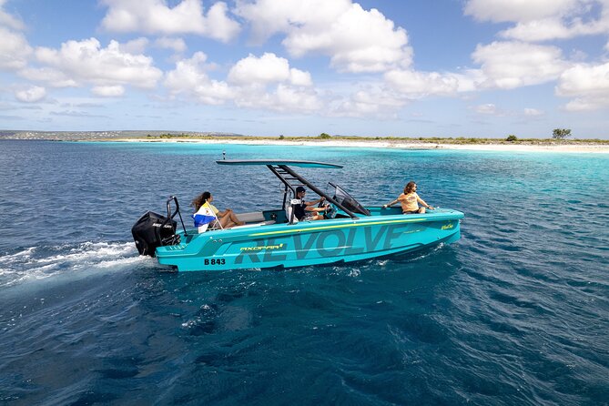Private Half day REVOLVE Boat & Snorkeling tour in Bonaire - Four hours along Bonaire’s west coast
