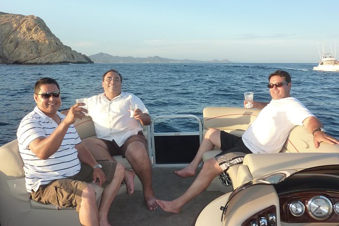 Private Luxury Pontoon Boat, Snorkel, Arch, Sunset & byond - Lover’s Beach, Divorce Beach, and water time